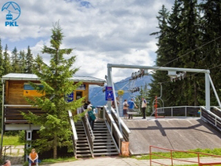 BUTOROWY WIERCH it is highest carrying in the strip of Gubalowka