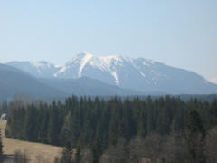 BUTOROWY WIERCH it is highest carrying in the strip of Gubalowka
